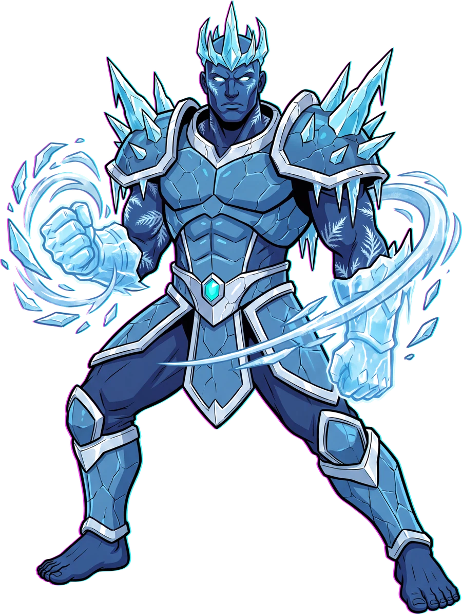 NEVAR, king of Frozen Sanctum