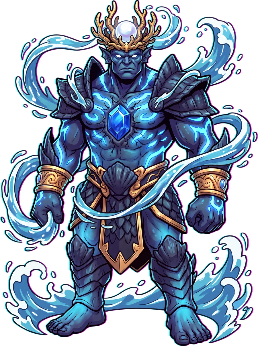 MORVAN, king of Deep Tide