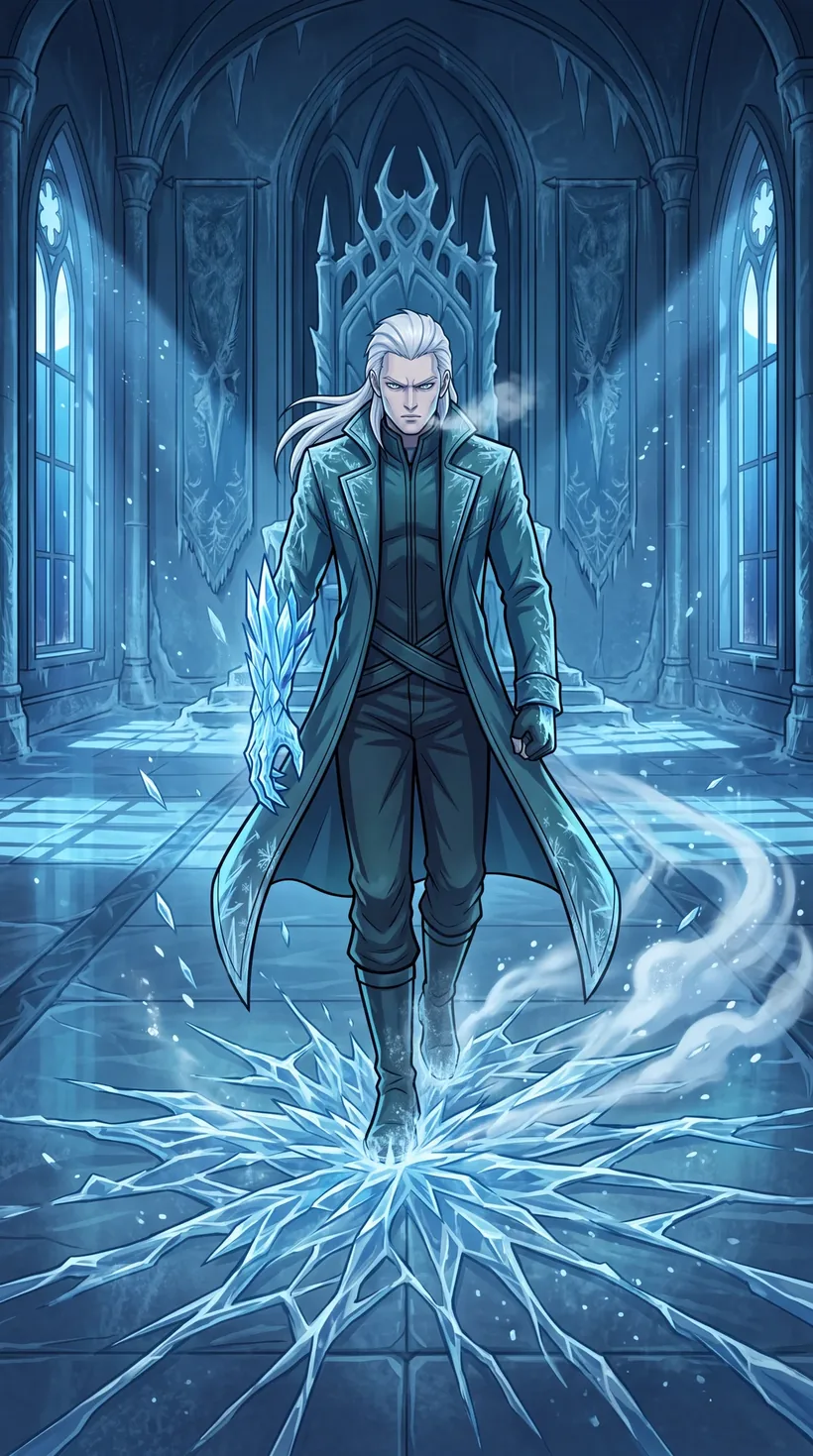 Severo in the frozen hall
